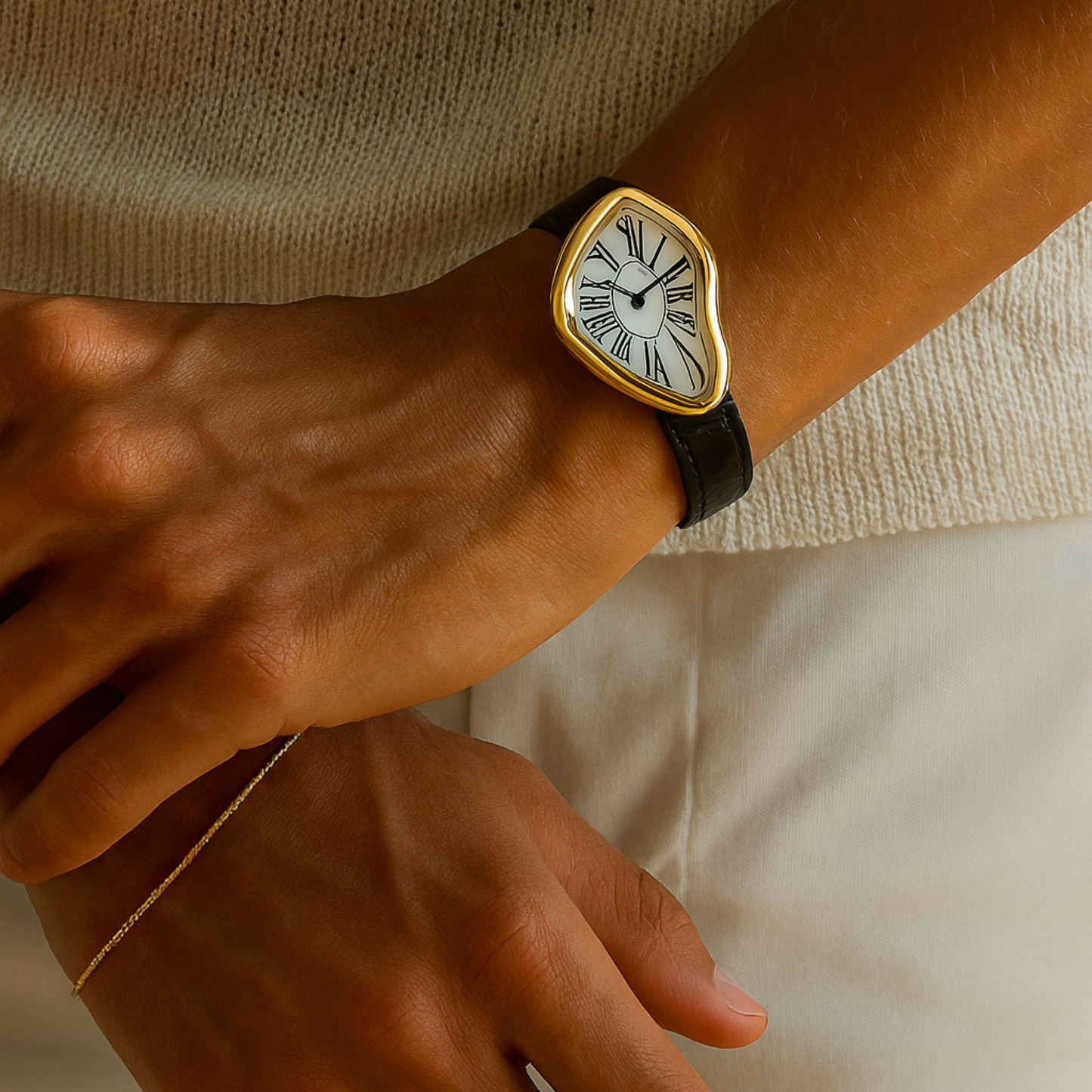 Melting watch - Gold