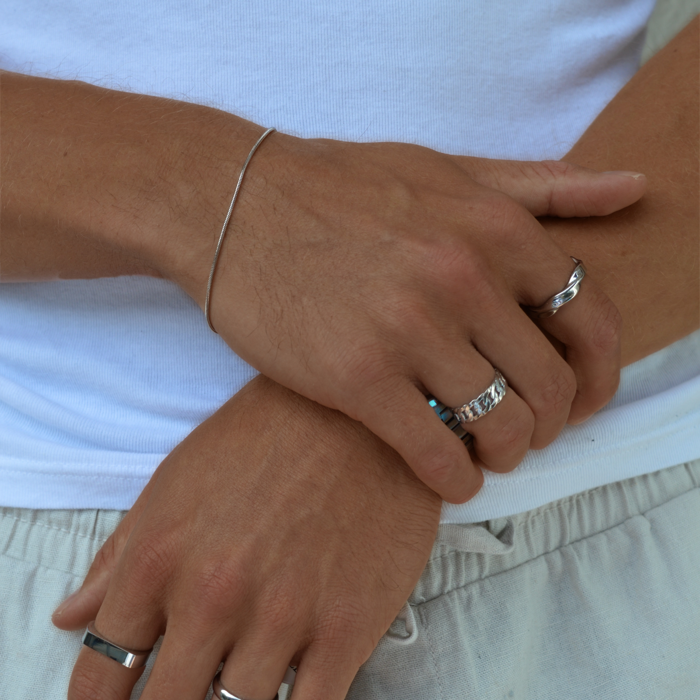 Cuban ring Silver (Unisize)