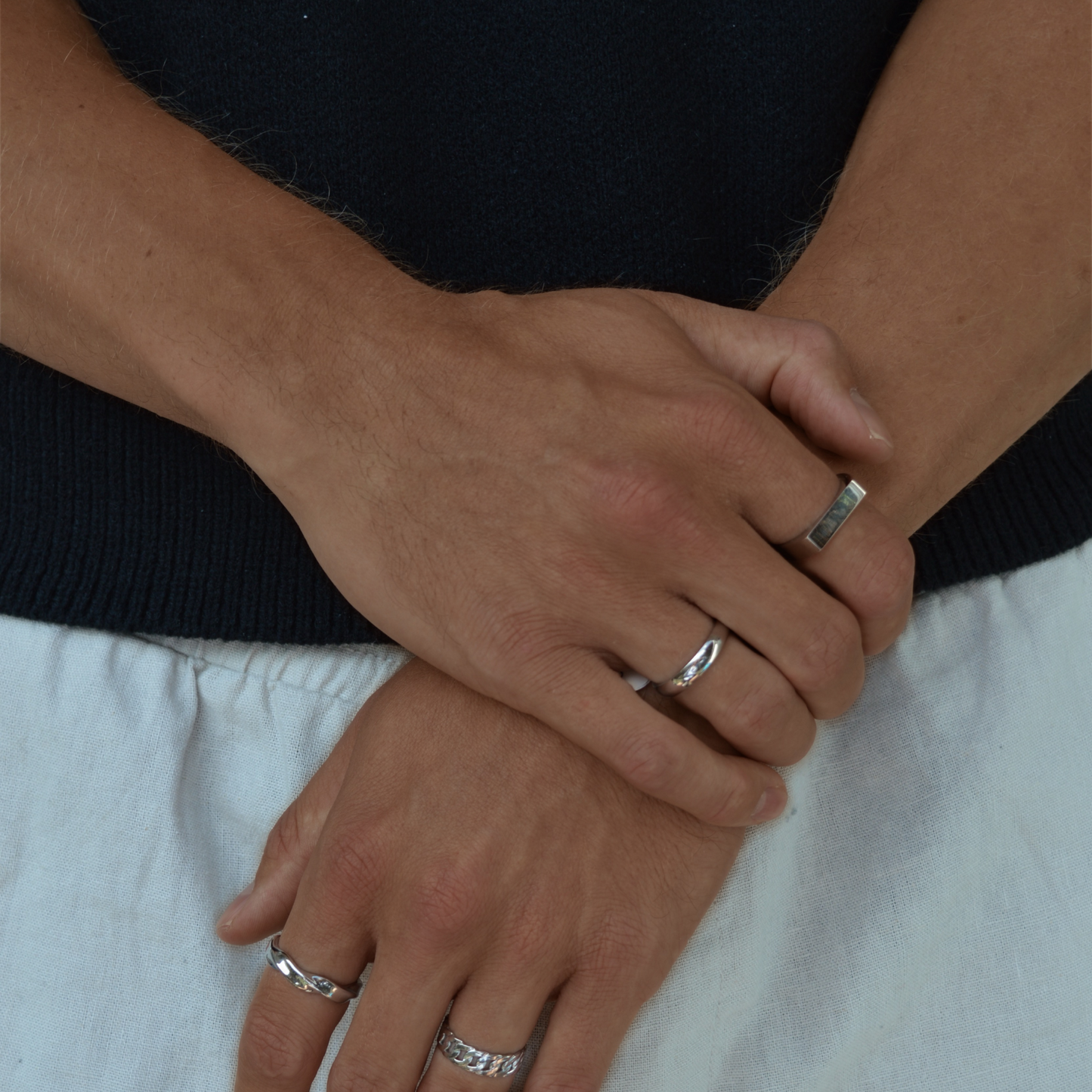 Cuban ring Silver (Unisize)