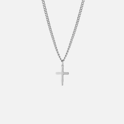 Cross Necklace in Silver