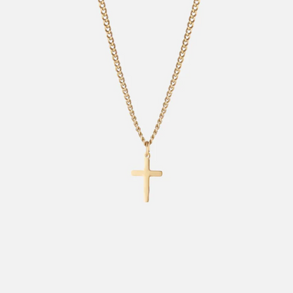 Cross Necklace in Gold