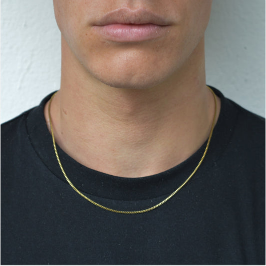 Minimal Cuban Chain in Gold