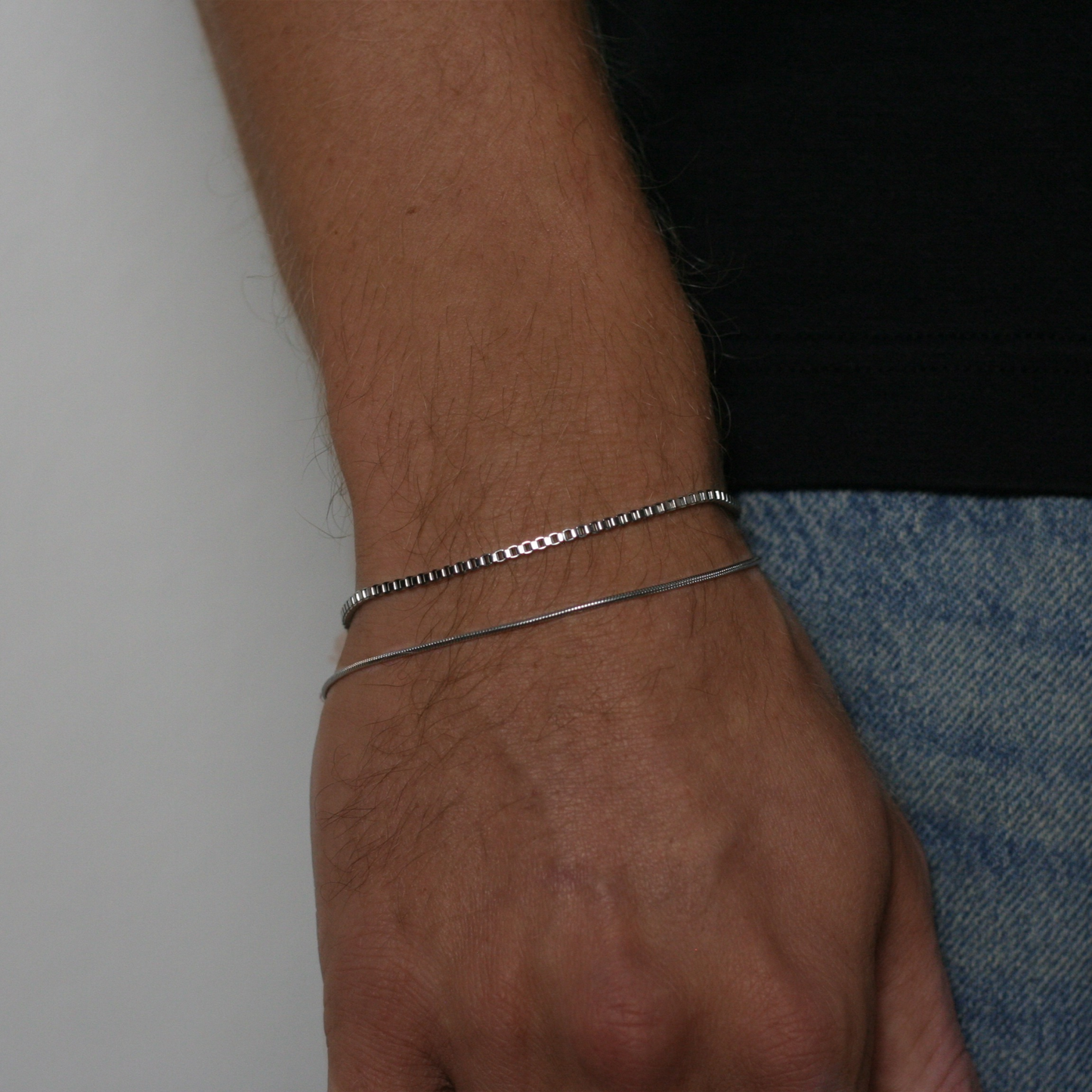 Minimal Bracelet in Silver