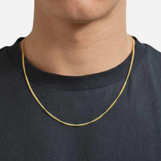 Cuban Chain 2MM - Gold