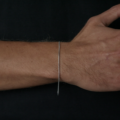 Minimal Bracelet in Silver